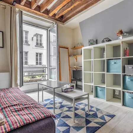 Appartamento Faubourg Du Temple 2 - Ci - Pleasant, Light-filled Parisian - 2p